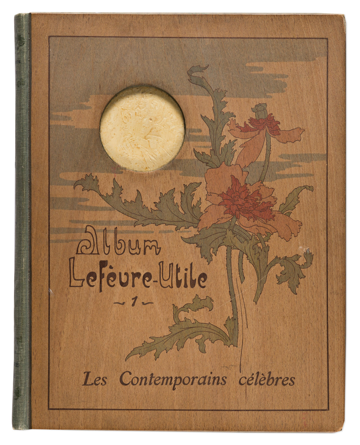 VARIOUS ARTISTS.  ALBUM LEFÈVRE - UTILE / LES CONTEMPORAINS CÉLÈBRES. Volume I. 1904. 13x10¼ inches, 33x26 cm. G. de Malherbe, Paris.